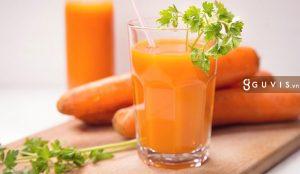 cách làm nước ép cà rốt