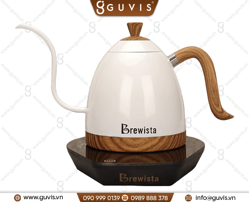 Am dien tu Brewista Artisan trang ngoc trai 600ml