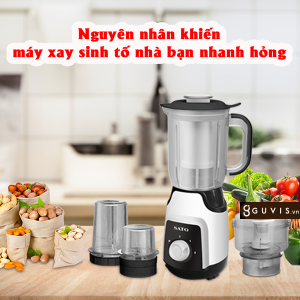 máy xay sinh tố nhanh hỏng